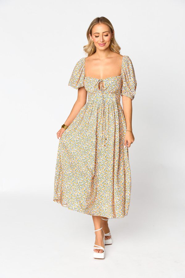 Olsen Midi Dress - Magnolia Online now