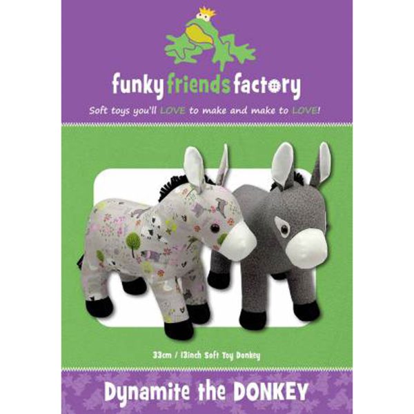 Funky Friends Factory Pattern - Dynamite the Donkey For Cheap