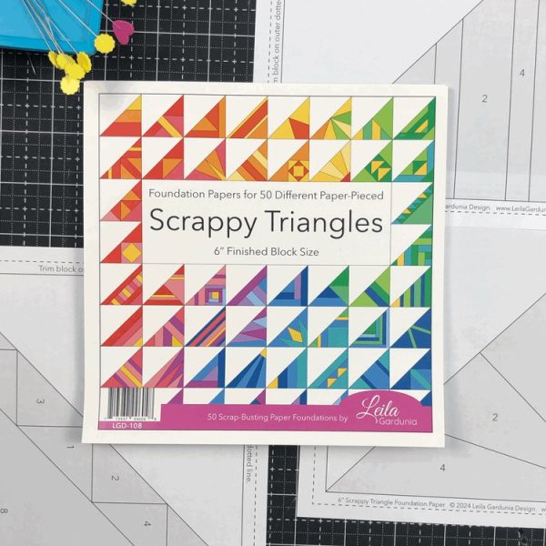 Scrappy Triangle Foundation Paper pad For Cheap