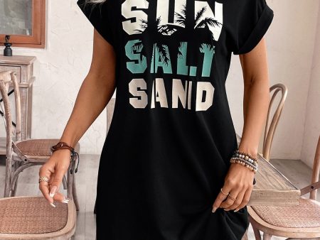 SUN.SALT.SAND Short Sleeve Tee Dress For Discount