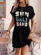 SUN.SALT.SAND Short Sleeve Tee Dress For Discount