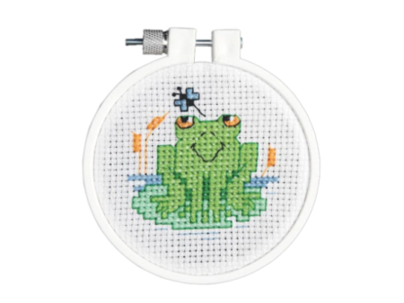 Kid Stitch Cross Stitch Kit - Soggy Froggy 021-0985 Cheap