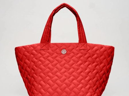 Ready Set Go Quilted Tote Bag - Ruby Supply