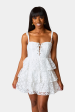 Suzanne Lace Mini Dress - Ivory Eyelet Fashion