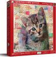 Quilted Tabby Kitten Puzzle Online Hot Sale