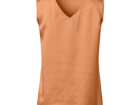 Silk Reversible Tank Top - Copper For Discount