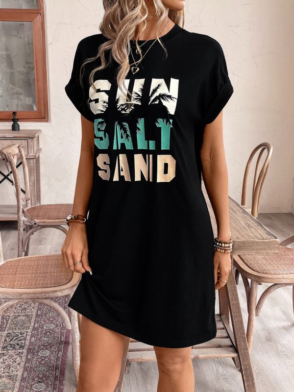 SUN.SALT.SAND Short Sleeve Tee Dress For Discount