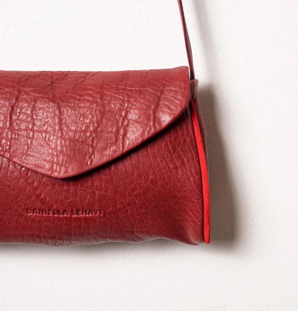 Kensington Envelope Clutch - Rosso Online Hot Sale