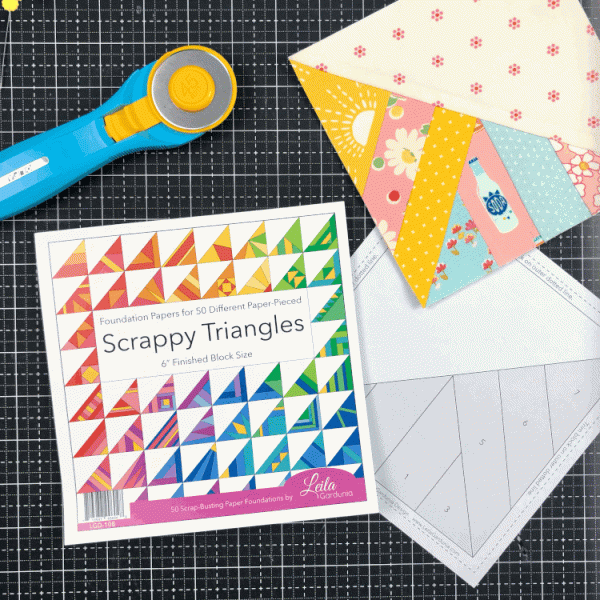 Scrappy Triangle Foundation Paper pad For Cheap