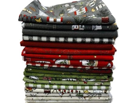 Homemade Holidays by Kris Lammers for Maywood Studios - Fat Quarter Pack 20 pcs Online Sale