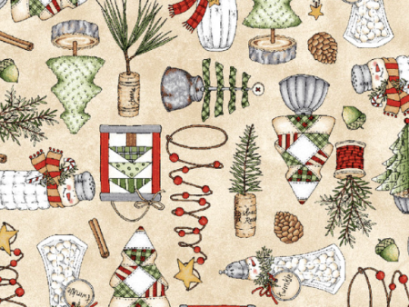 Homemade Holidays by Kris Lammers for Maywood Studios - MAS-10551-E For Sale