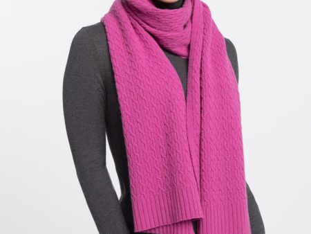 Cashmere Textured Scarf on Sale