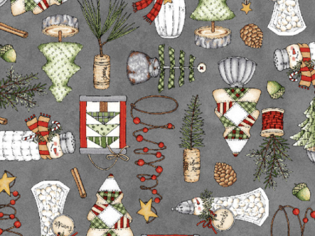 Homemade Holidays by Kris Lammers for Maywood Studios - MAS-10551-K Fashion