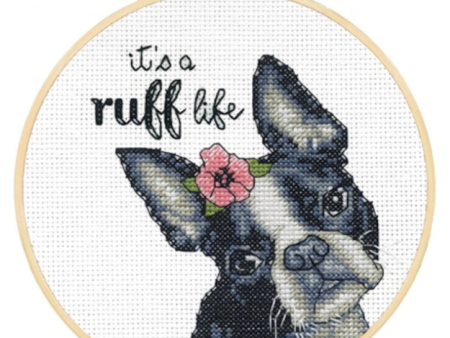 Dimensions Cross Stitch Kit - Ruff Life 72-76108 Online Hot Sale