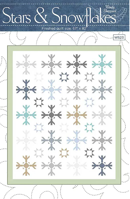 Stars and Snowflakes Pattern For Discount