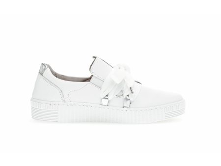 Bow Sneaker - White Fashion