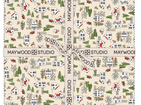 Homemade Holidays by Kris Lammers for Maywood Studios - 5  Squares For Sale