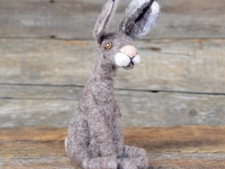 Hare Ornament Needle Felting Kit from The General Bean Online