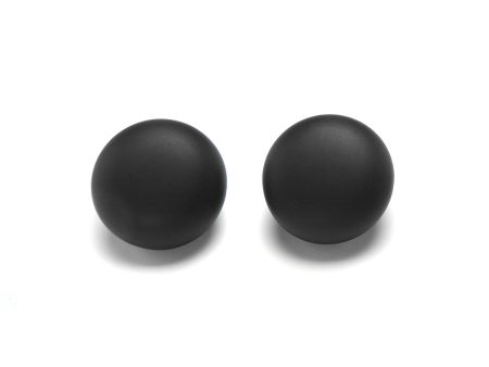 Mollie Barile Clip Earring Matte Black Discount