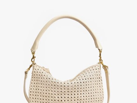 Petit Moyen Messenger Bag - Cream Rattan Cheap