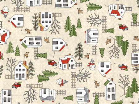 Homemade Holidays by Kris Lammers for Maywood Studios - MAS-10553-E Hot on Sale