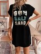 SUN.SALT.SAND Short Sleeve Tee Dress For Discount