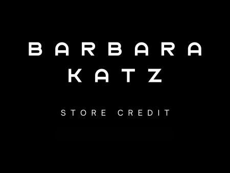 Barbara Katz Store Credit Certificate Online Hot Sale