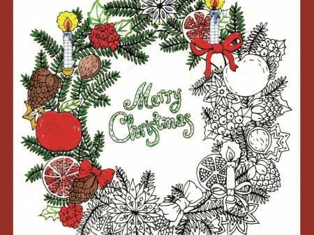 Zenbroidery Free-Form Stitching Kit - 4026 Christmas Wreath For Discount