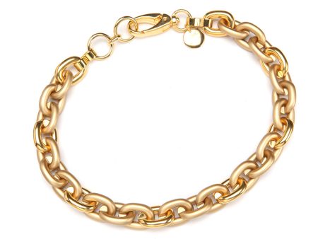 Barile Mini Bike Chain Necklace Gold For Discount