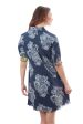 Chatham Dress - Navy White Floral Print Online Hot Sale