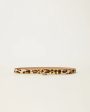 Kad Calf-Hair Leather Belt - Leopard Gold Fashion