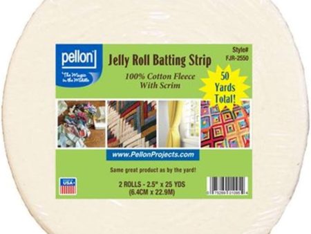 Jelly Roll Batting Strip from Pellon 2.5  For Cheap