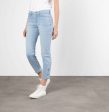 Dream Chic Crop Jean - Summer Blue Online