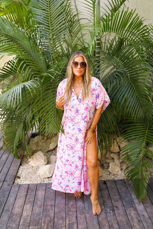 Miller Caftan Maxi Dress - Free Spirit Cheap