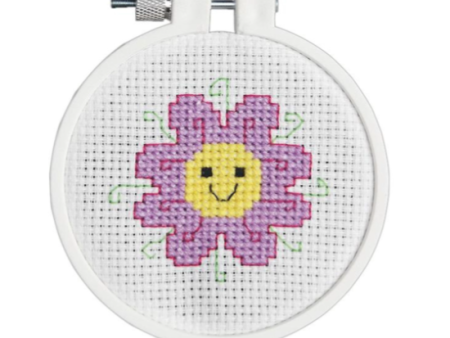 Kid Stitch Cross Stitch Kit - Flower Power 021-0984 Cheap