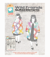 Wild Friends Quilted Elements Pattern by Crinkle Dreams - a companion to the Elemental Coat Supply