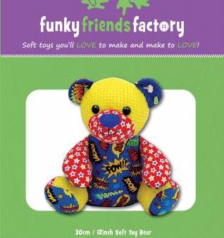 Funky Friends Factory Pattern - Ben the Beginner Bear Online Hot Sale