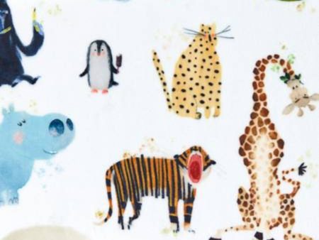 Shannon Cuddle Fabrics - Zoo Folly 58 60  For Sale