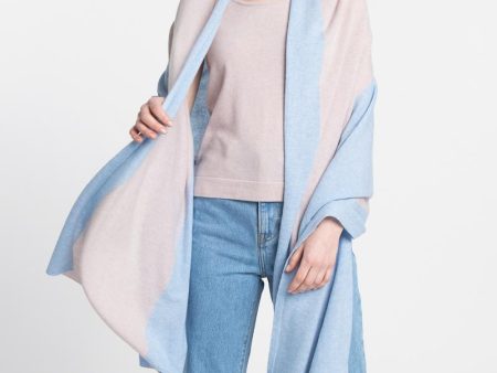 Cashmere Colorblock Wrap Online now