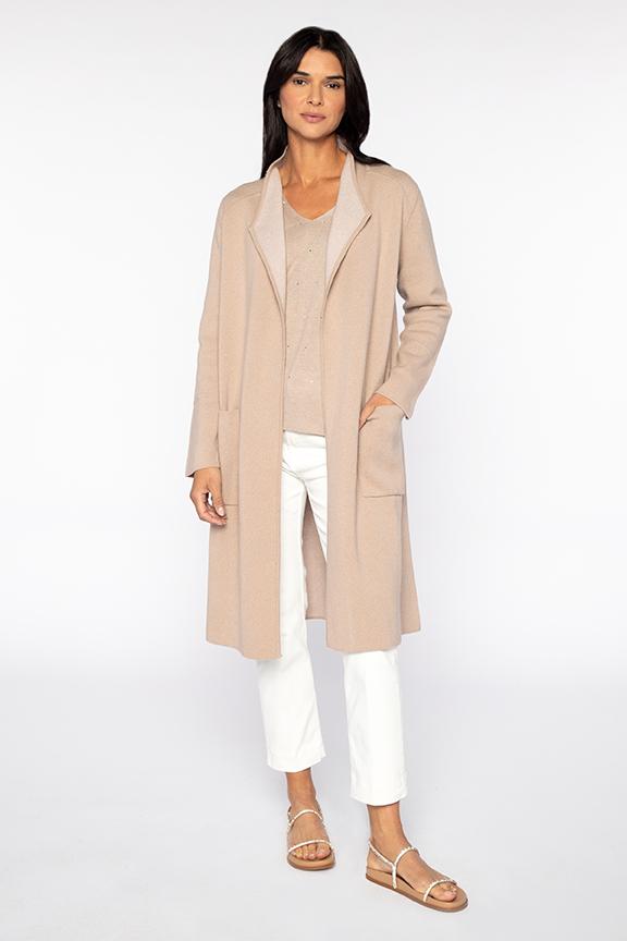 Reversible Drape Front Cardigan Sale