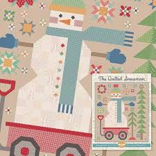 The Quilted Snowman Pattern from Lori Holt   Bee in My Bonnet Online now