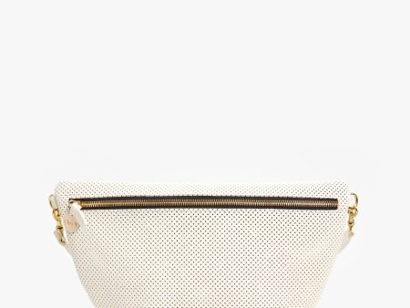 Grande Fanny Bag - Cream Perf Online Sale