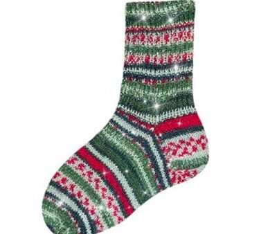 Flotte Sock 4 fach Christmas Metallic -0224 For Discount