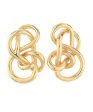 Cata Geometric Shape Metal Earrings - Gold on Sale