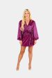 Adeline Sequin Wrap Dress - Feelin  Fine on Sale