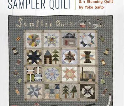 The Sewing Room Sampler Quilt Book by Yoko Saito on Sale