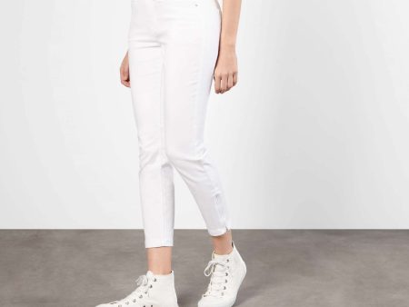 Dream Chic Crop Jean - White Online