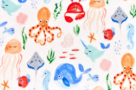 Shannon Cuddle Fabrics - Sea Pals 58 60  Online now