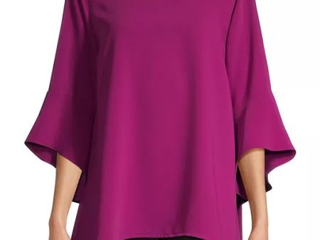 Matte Crepe Julia Tunic - Berry Cheap