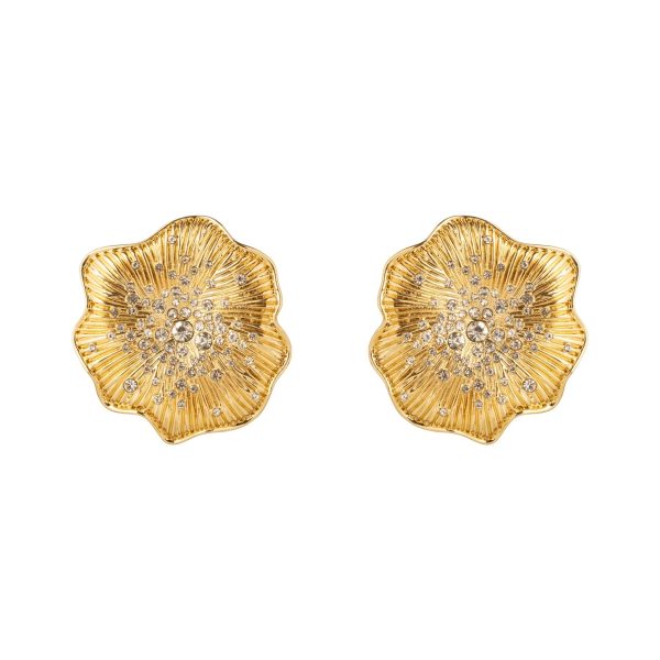 Christopher Stud Earrings - Gold Online Sale